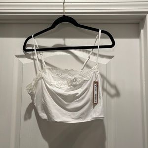 NWT Skims Fits Everybody Lace Cami in Marble 4X